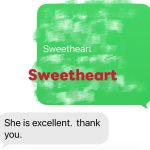 sweetheart